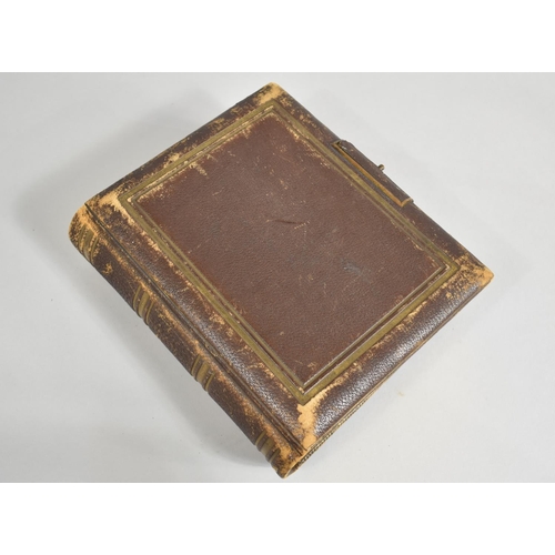 122 - A Late Victorian Photograph Album, Mainly Empty