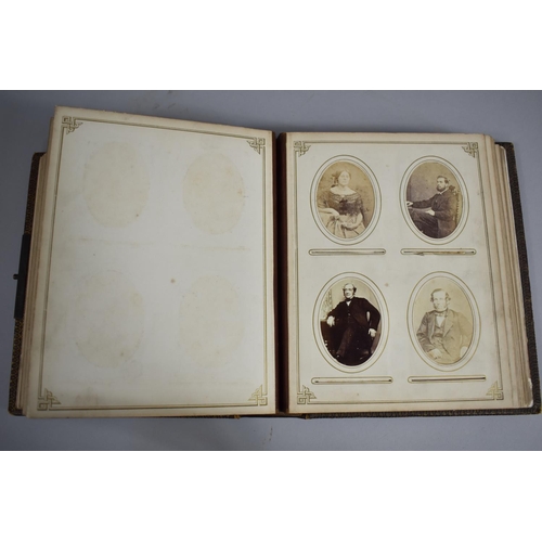 122 - A Late Victorian Photograph Album, Mainly Empty