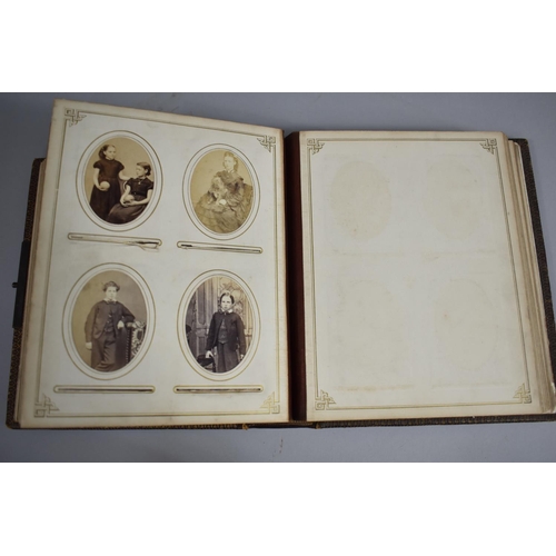 122 - A Late Victorian Photograph Album, Mainly Empty