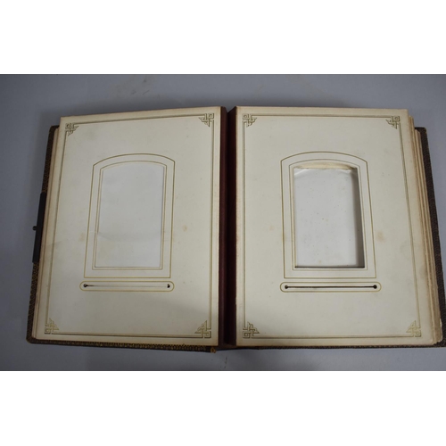 122 - A Late Victorian Photograph Album, Mainly Empty