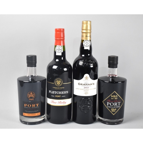 154 - A Collection of Various Bottles of Port