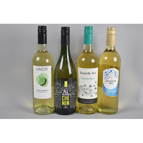 160 - Four Bottles of various White Wine