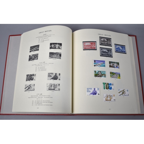 188 - A Stanley Gibbons Windsor Stamp Album Containing an Almost Complete Run of QEII Commemorative Stamps... 