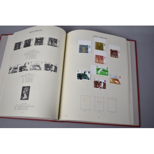 188 - A Stanley Gibbons Windsor Stamp Album Containing an Almost Complete Run of QEII Commemorative Stamps... 