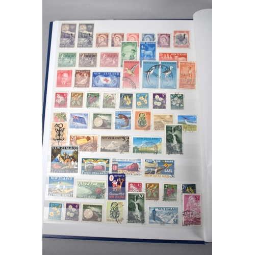 189 - A Stamp Stock Book Containing Australia, New Zealand and Pacific Island Stamps to 1970, Approx 360 S... 