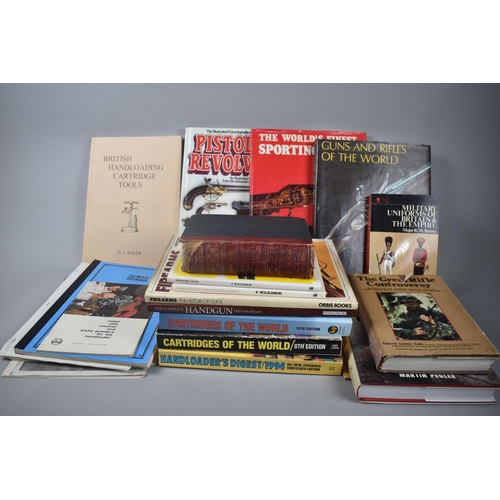 190 - A Collection of Various Books Relating to Guns, Rifles, Pistols and Revolvers Etc