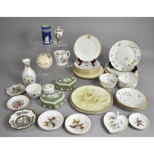 300 - A Collection of Various Ceramics to comprise Wedgwood Jasperware, Bunnykins, Coalport, Aynsley Etc (... 