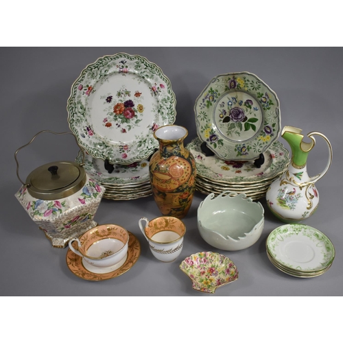 319 - A Collection of Various 19th and 20th Century Ceramics to comprise Porcelain Trio, Transfer Printed ... 