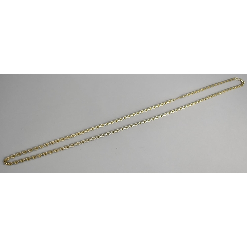 390 - A Vintage Grosse Gold Plated Heavy and Long Chain Necklace, c.1973