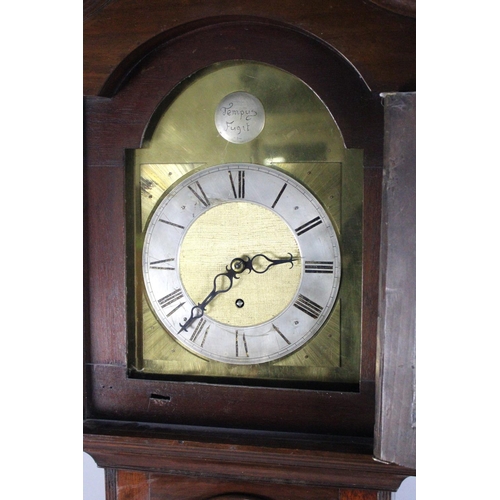 481 - A Mid/Late 20th Century Mahogany 'Tempus Fugit' Long Case Clock