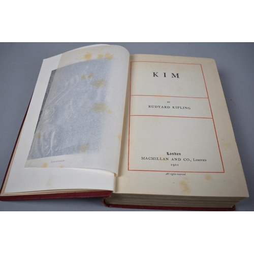 94 - A 1901 Edition of Kim by Rudyard Kipling Published by Macmillan and Co Ltd