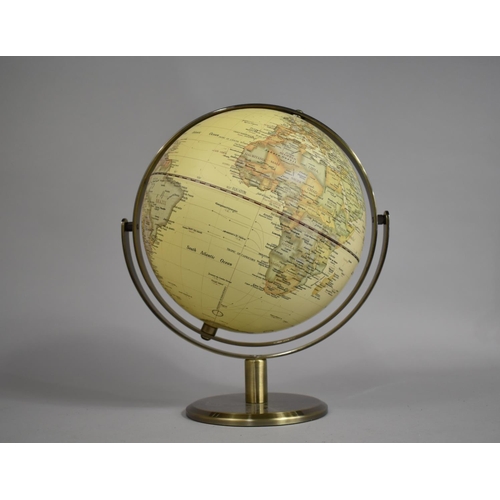 97 - A Small Modern Table Globe, 27cms High