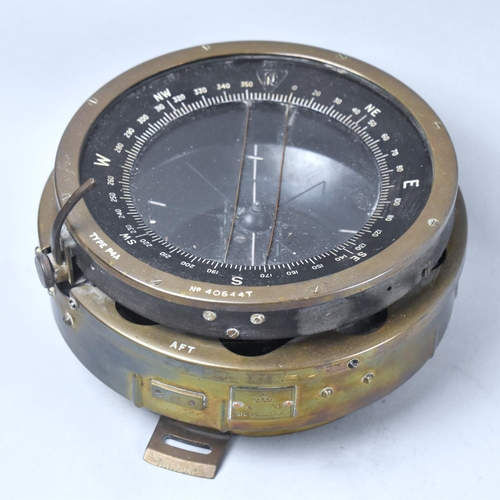 12 - A World War Two Air Ministry Type P4A Bomber Compass, Number 40644T, 18cm Diameter