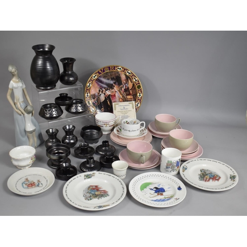 266 - A Collection of Various Ceramics to comprise Wedgwood Peter Rabbit Children's China Plates, Coalport... 