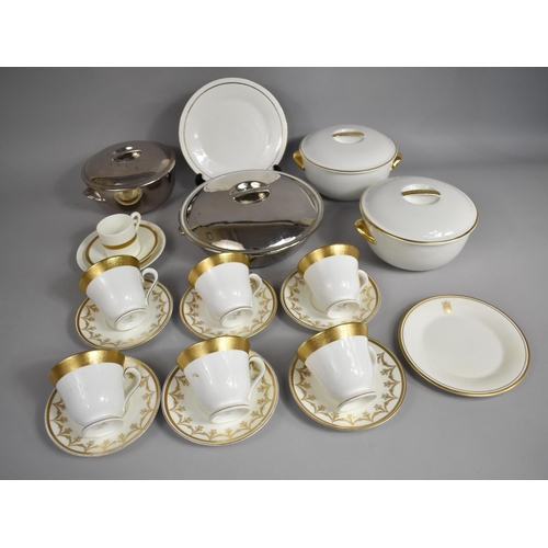 267 - A Collection of Various Ceramics to Comprise Set of Six Waterford Kells Pattern Tea Cups, Coalport C... 