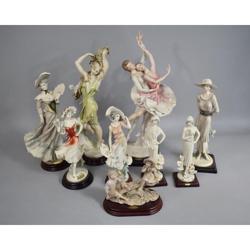 280 - A Collection of Various 'Florence' Capodimonte Giuseppe Armani Figures To Comprise Limited Edition E... 