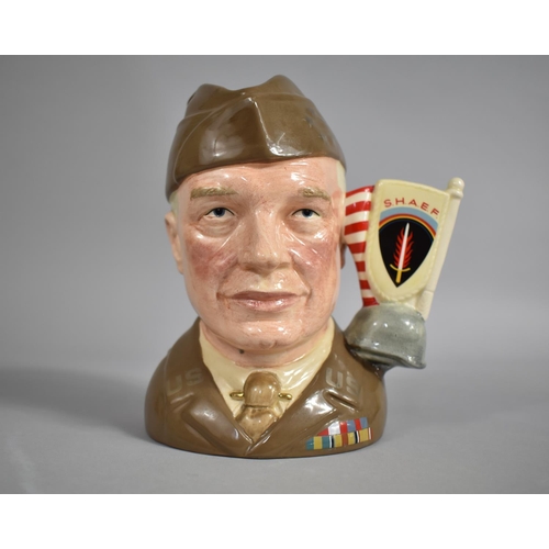 319 - A Special Edition Royal Doulton Character Jug, The Great Generals, General Eisenhower, D6937