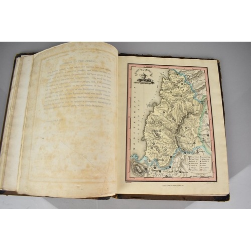 53 - An Early 19th Century Bound Volume, 'The Scripture Atlas - To Illustrate The Old and New Testament'.... 