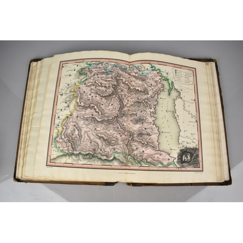 53 - An Early 19th Century Bound Volume, 'The Scripture Atlas - To Illustrate The Old and New Testament'.... 