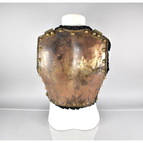 66 - An 1812 Pattern Heavy Cavalry Cuirass with Brass Studding and Brass Suspender Chains