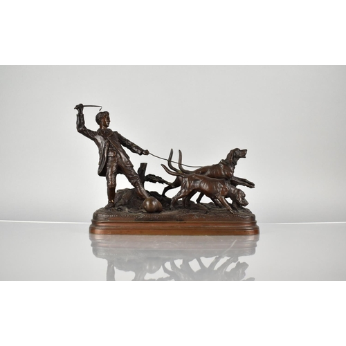 76 - After E. Dubucand, Bronze Figure Group, 