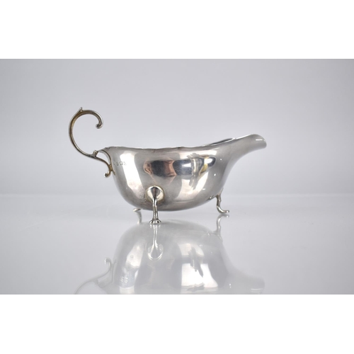 139 - A George V Silver Sauce Boat, Birmingham Hallmark 1927, 16cms Wide, 74gms