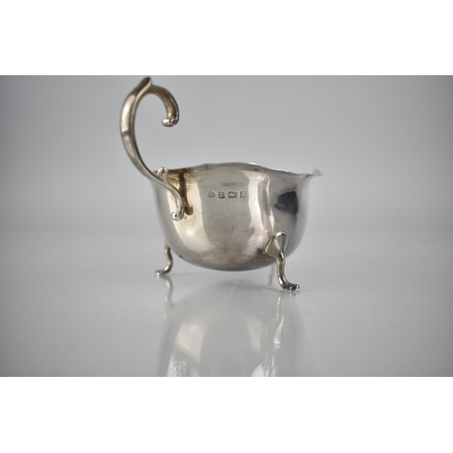 139 - A George V Silver Sauce Boat, Birmingham Hallmark 1927, 16cms Wide, 74gms