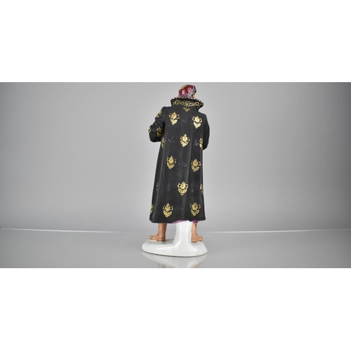 374 - A Russian Porcelain Figure of Boris Godunov, Probably by Lomonosov Porcelain Factory