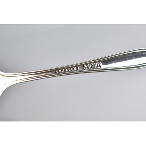 200 - A Set of Twelve Sterling Silver Forks 535g