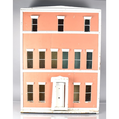 425 - A Large Dolls House in the Form of a Georgian Three Story House, 71x25x93cms High