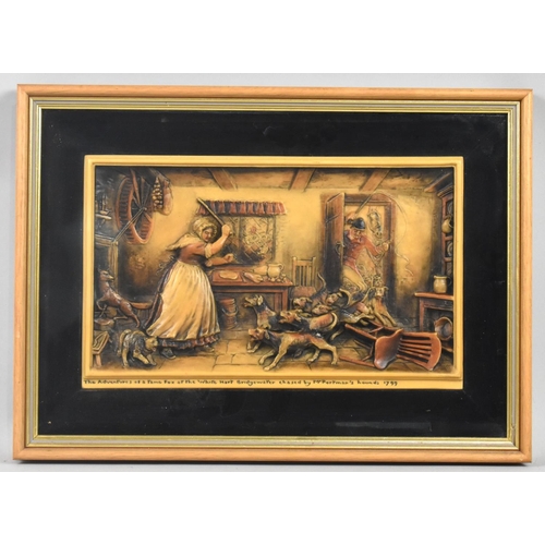 192 - A Vintage Osborne Framed Plaque, Entitled 