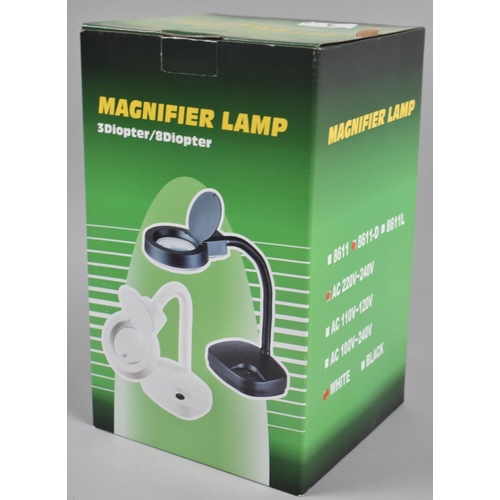 196 - A New and Unused Magnifier Lamp in Box, Plus VAT