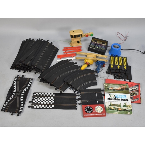 210 - A Collection of Various Vintage Scalextric Track and Accessories