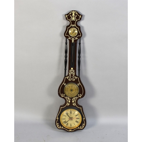 222 - A Mid 20th Century Clock Barometer