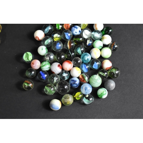 237 - A Collection of Various Vintage Marbles etc