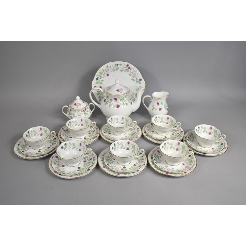 244 - A Royal Grafton Bramble Pattern Tea Set to Comprise Teapot, Eight Cups, Eight Saucers, Eight Side Pl... 