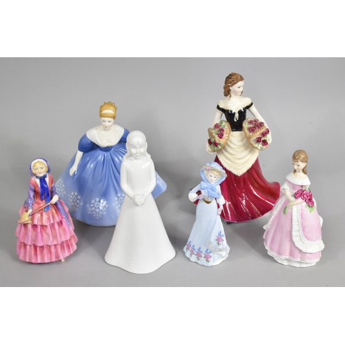 254 - A Collection of Figures to Comprise Royal Doulton 