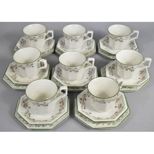 374 - A Johnson Brothers Eternal Beau Tea Set