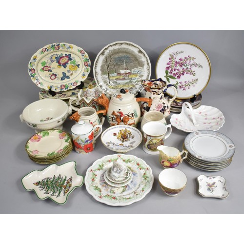 288 - A Collection of Masons, Aynsley, Royal Doulton, Spode and other Ceramics to include Novelty Teapot, ... 