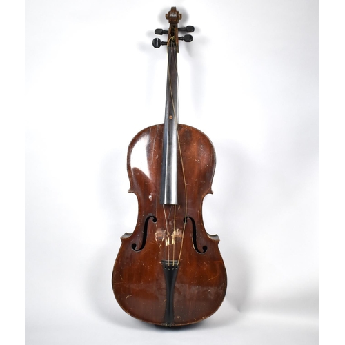 126 - An Early 20th Century German Cello or Violoncello