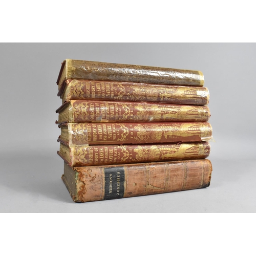 136 - Five Volumes, Goldsmiths History of The Earth and Animated Nature with Plates, Not All Complete toge... 