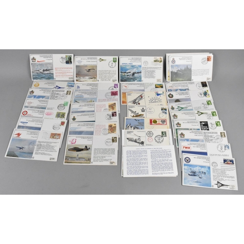 158 - A Collection of 39 Commemorative Aviation 1st Day Covers