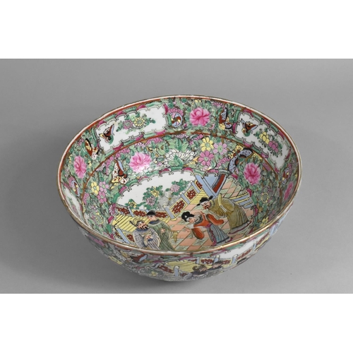 248 - A Large Famille Rose Bowl, 25.5cm diameter