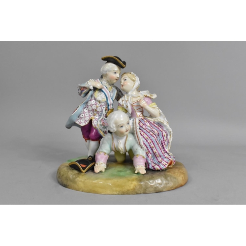 300 - A Collection of Various 18th and 19th Century Ceramics to Comprise a Meissen Style Porcelain Figure ... 