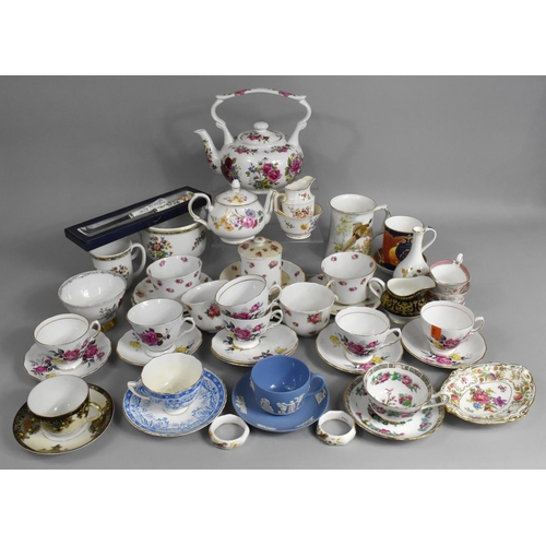 309 - A Collection of Various Ceramics to Comprise Teawares, Teapots, Coalport Planter etc (Some Pieces wi... 