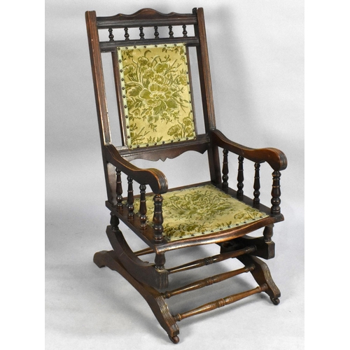 512 - An Edwardian American Rocking Chair