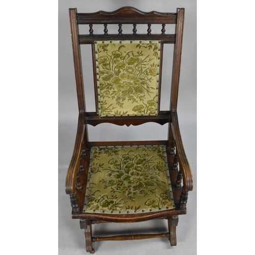 512 - An Edwardian American Rocking Chair