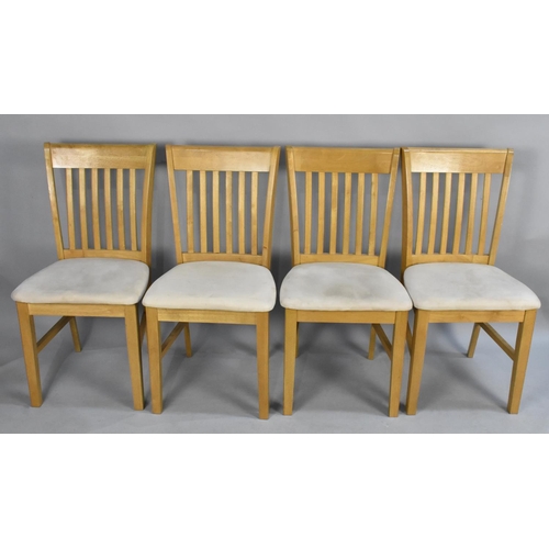 514 - A Set of Four Modern Dining Chairs