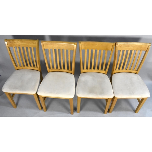 514 - A Set of Four Modern Dining Chairs