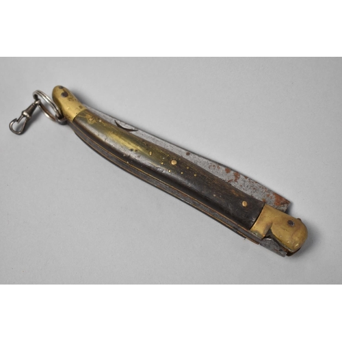 97 - A Late 19th Century Combination Pocket Knife and Spike by Laguiole